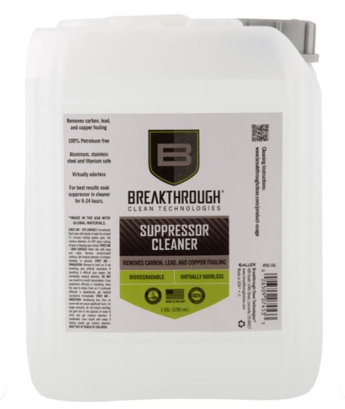 BREAKTHROUGH BCT SUPPRESSOR CLEANER, 1GL BTSC-1GL - Win Repeating Arms Promotion